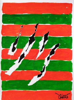 Painting, Freddy Krueger was here, Dr. Love