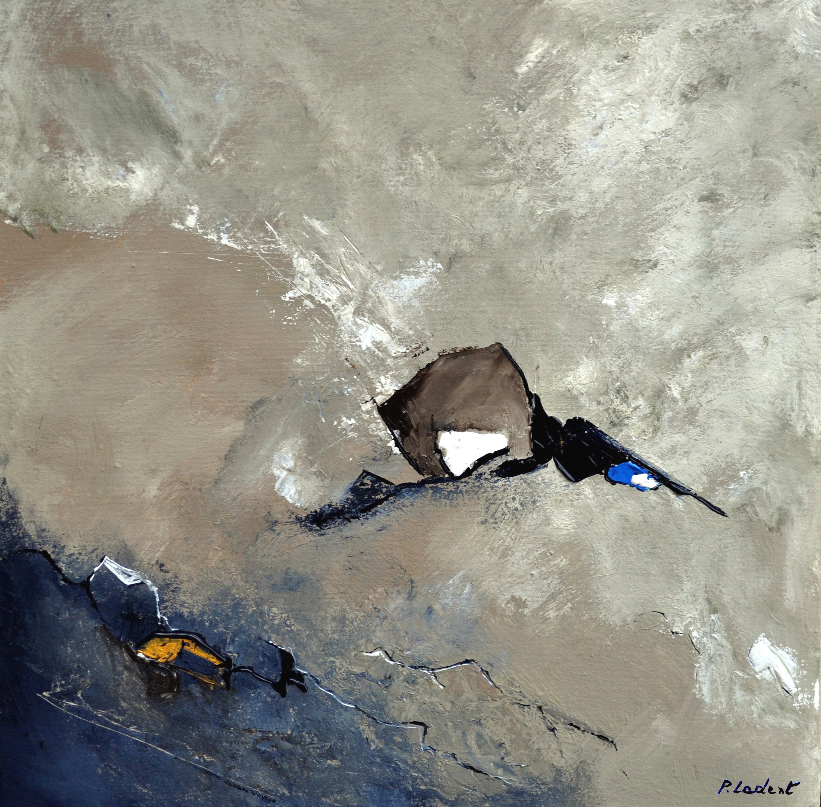 Pol Ledent, Floating rock Pol Ledent, Floating rock
