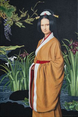 Painting, The Silence of a Chinese Garden, Nataliya Bagatskaya
