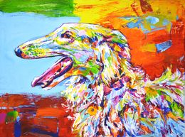 Painting, Dog., Iryna Kastsova