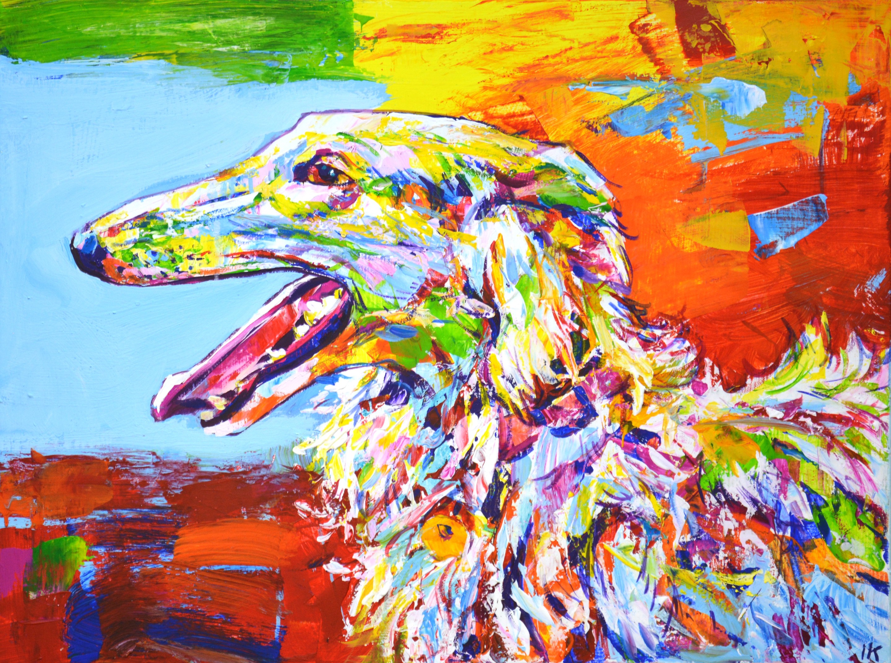 Iryna Kastsova, Dog. Iryna Kastsova, Dog.