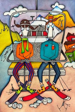 Painting, Stationair, Marie-Aude Molin