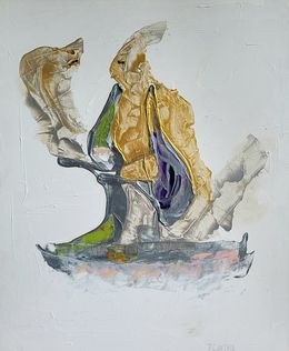 Painting, The Meeting, Frédérique Cantais