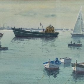 Gemälde, Port, Joaquin Cabane