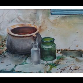 Painting, Souvenirs inoubliables 14, Almazan Miquel