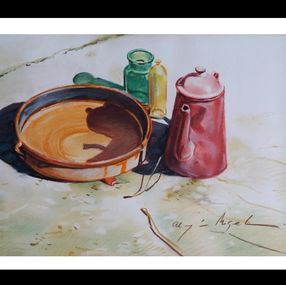 Painting, Souvenirs inoubliables 17, Almazan Miquel