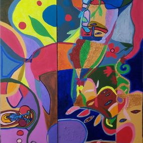 Gemälde, Par dessus les émotions, Mathilde André