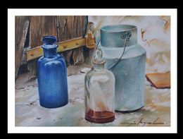 Painting, Souvenirs inoubliables 20, Almazan Miquel