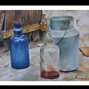 Painting, Souvenirs inoubliables 20, Almazan Miquel