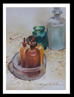 Painting, Souvenirs inoubliables 22, Almazan Miquel