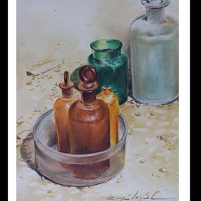 Painting, Souvenirs inoubliables 22, Almazan Miquel
