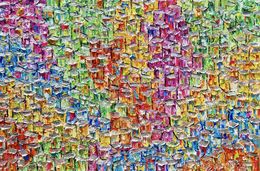 Gemälde, Flow of joy, Christine Drummond