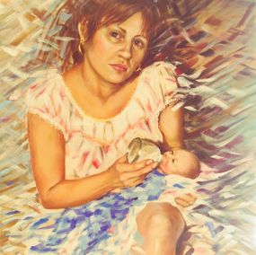 Pittura, Baby blue, Ana Maria Kis