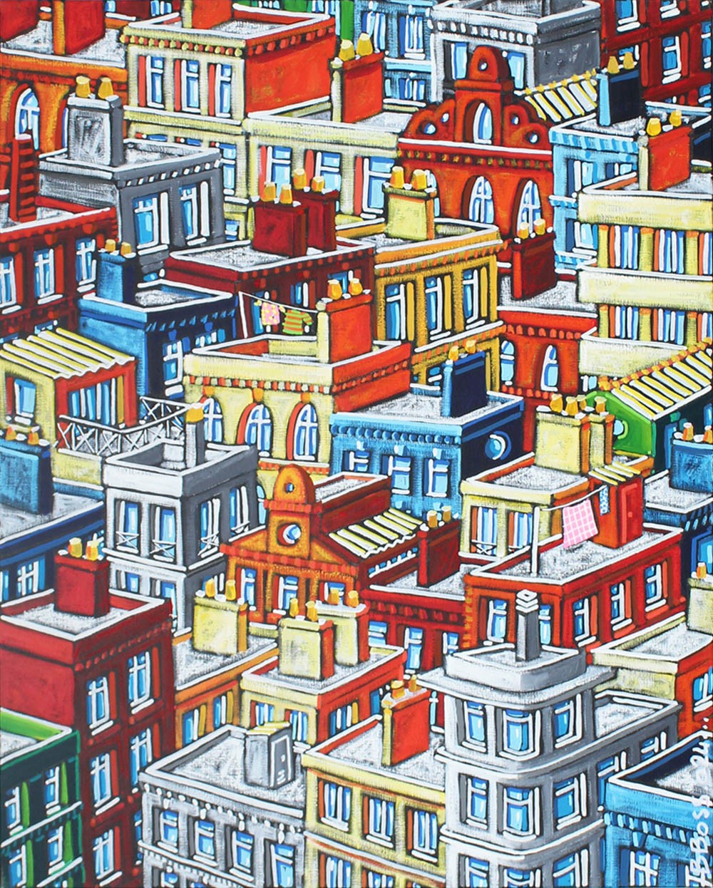 David Jehan (B.boss), Paysage urbain #1 David Jehan (B.boss), Paysage urbain #1