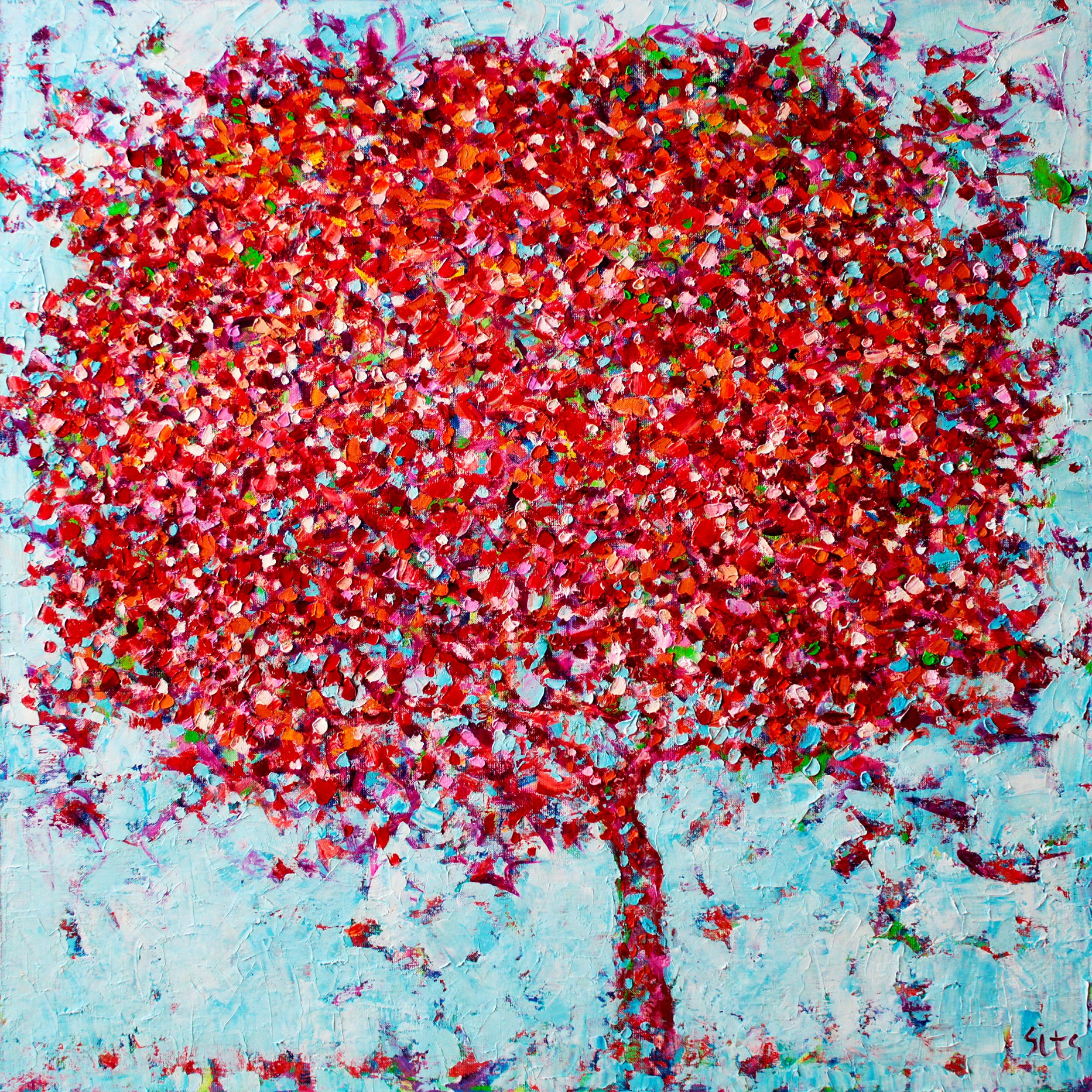 Andrei Sitsko, Autumn in the garden Andrei Sitsko, Autumn in the garden