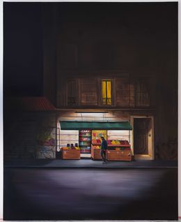 Painting, Noctambule, Max Rodeo