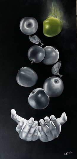 Peinture, Triptych Desire, Natalia Largina
