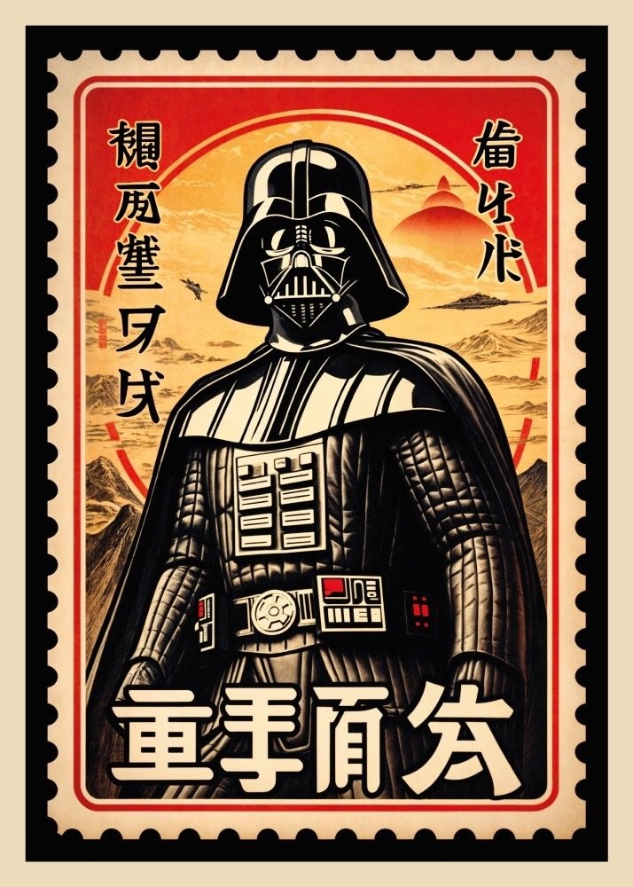 Kobalt, Darth Vader (Galaxy stamp series) Kobalt, Darth Vader (Galaxy stamp series)