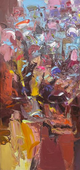 Painting, Colours of the Wind, Tejinder Kanda