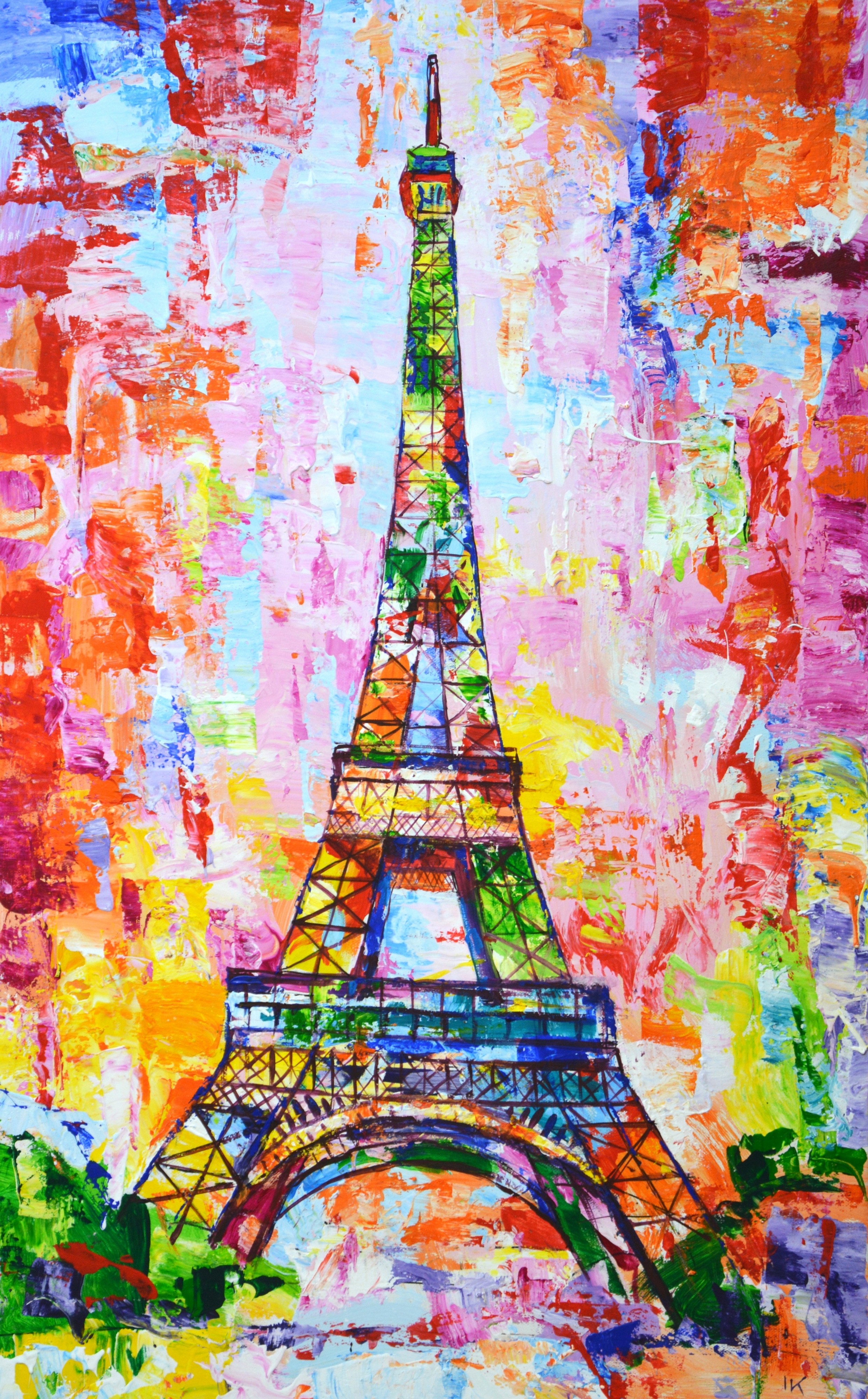 Iryna Kastsova, Eiffel Tower 3 Iryna Kastsova, Eiffel Tower 3