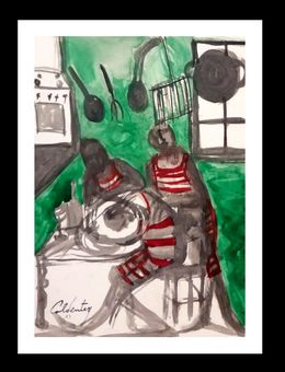 Gemälde, Dibujos de estudio 3, Toni Caldentey