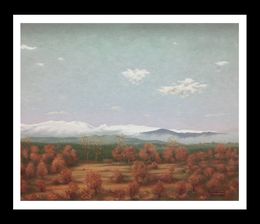 Painting, Pyrénées enneigées, Francesc Casademont
