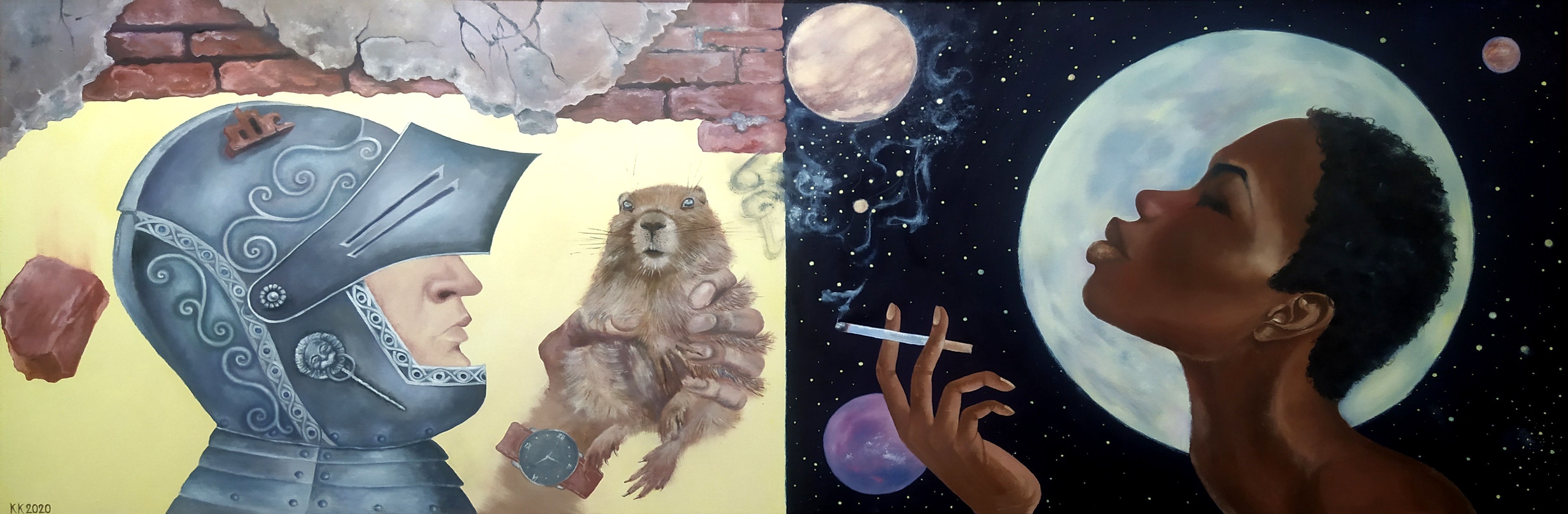 Ekaterina Kuzmina, Day and night Ekaterina Kuzmina, Day and night