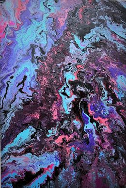 Peinture, Vibrant Planet, Monica Tangen