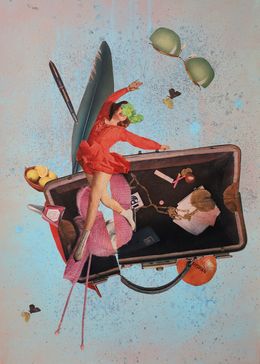 Gemälde, Handbag Universe, Marian Williams