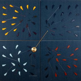 Gemälde, 4 elements no.3, Klaudia Kolaric