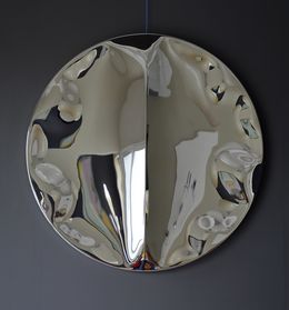 Skulpturen, Wall mirror - with fold I, Franck K