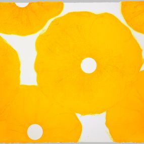 Drucke, Six Yellow Poppies, Donald Sultan