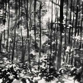 Zeichnungen, Fontainebleau #15, Yann Bagot