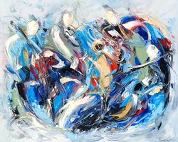 Peinture, Musical Trio in Motion, Marieta Martirosyan