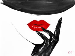 Painting, Red Temptation, Kristina Mallen