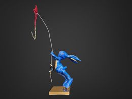 Sculpture, Sky & Misty ¨Kiting Together¨, Petra Dorst