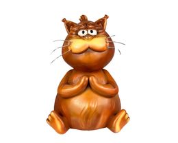 Sculpture, Whimsical Fat Cat, Dervis Akdemir