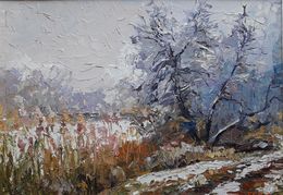 Painting, Breath of winter, Boris Serdyuk