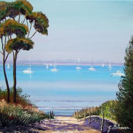 Gemälde, Plage d'argent, Gyslaine Pachet-Micheneau