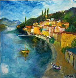 Gemälde, Menaggio, Pio Serafini