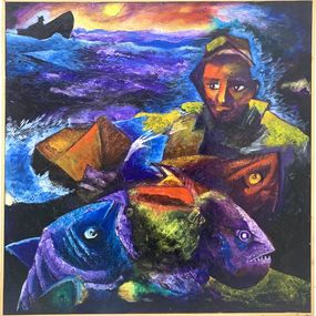 Gemälde, Notturno, Pio Serafini