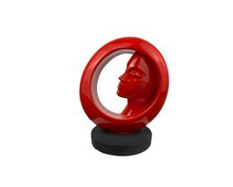 Sculpture, Crimson Serenity, Dervis Akdemir