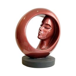 Sculpture, Crimson Serenity (1), Dervis Akdemir