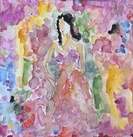 Painting, Pink October, Isabelle Hirtzig