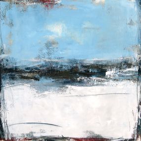 Painting, Nuances bleutées, Tania Carrara