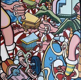 Peinture, Série Toufou : Morrlon, Stéphane Gubert
