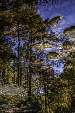 Print, Scattered Clouds, Karen Ghostlaw