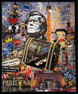 Painting, Loulou Pop by YSL, Fanni Mayer