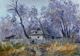 Gemälde, Grandma's House, Boris Serdyuk