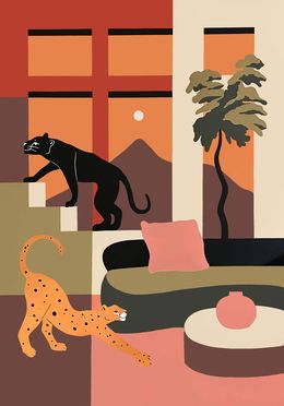 Painting, Nomads, Mariah Birsak
